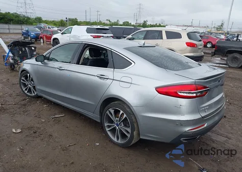 2020 Ford Fusion Titanium из США, поврежденный, VIN 3FA6P0D98LR115437